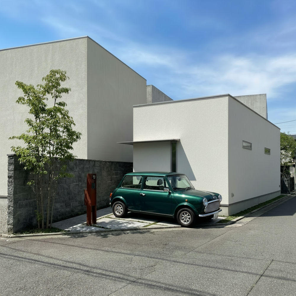 二人で暮らす中庭のある住まい