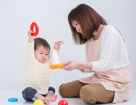 メインショールーム本社では、無料で託児所がご利用いただけます