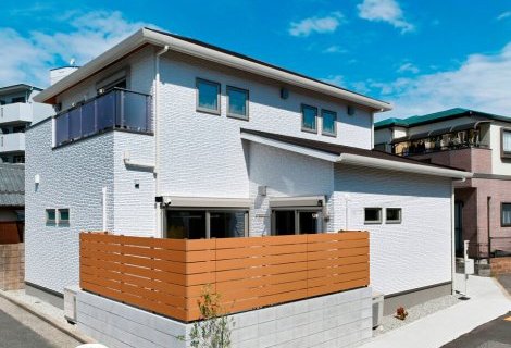 明るい北欧テイストの家