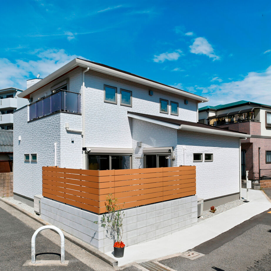 北欧テイストと庭の一体感を追求