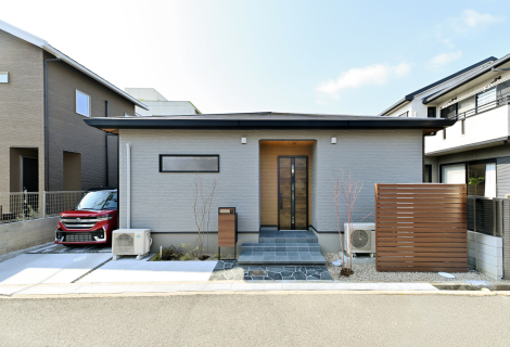 自分たちらしいライフスタイルを楽しむ平屋